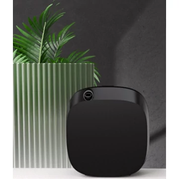 Aroma diffúzor, illatosító berendezés, Bluetooth Fekete