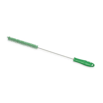 Igeax élelmiszeripari kémcső-, és üvegtisztító kefe, átmérő 20mm, hossz 50cm, zöld