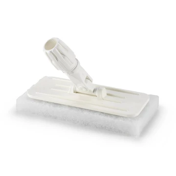Igeax élelmiszeripari súroló pad menetes tartóval fehér