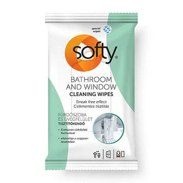 Softy fürdőszobai nedves tisztítókendő 40 lap