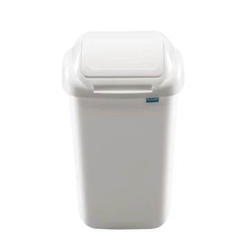 Plafor rugós billenőfedeles szemetes 50L fehér