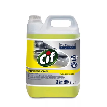 Cif Pro Formula Degreaser Concentrate 5L - Erőteljes tisztító-, zsíroldószer nagyobb konyhai felületekhez