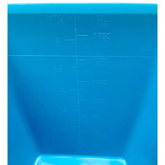 Igeax élelmiszeripari adagolókanál 2 liter piros