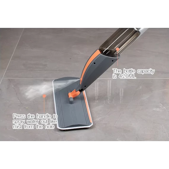 Spray Mop lapos felmosó szett (420 ml)