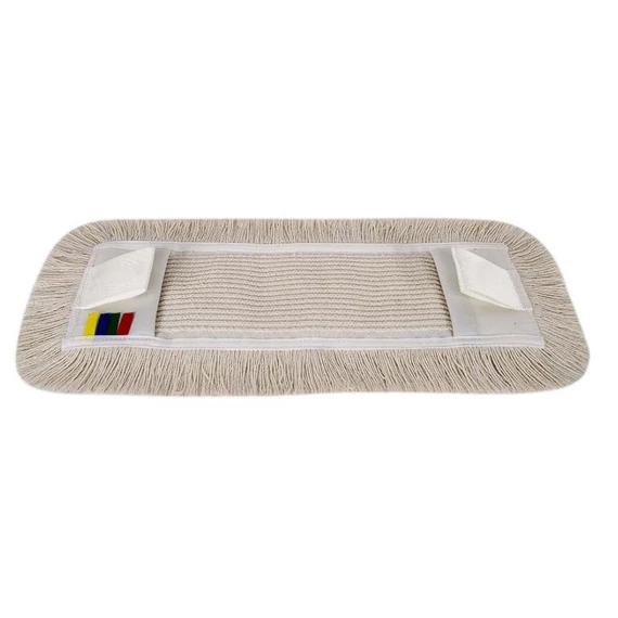 Mop pamut extra 50cm szalagfüles és zsebes