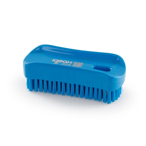 Igeax élelmiszeripari precíziós tisztítókefe kék, 0,5mm közepes sörtével