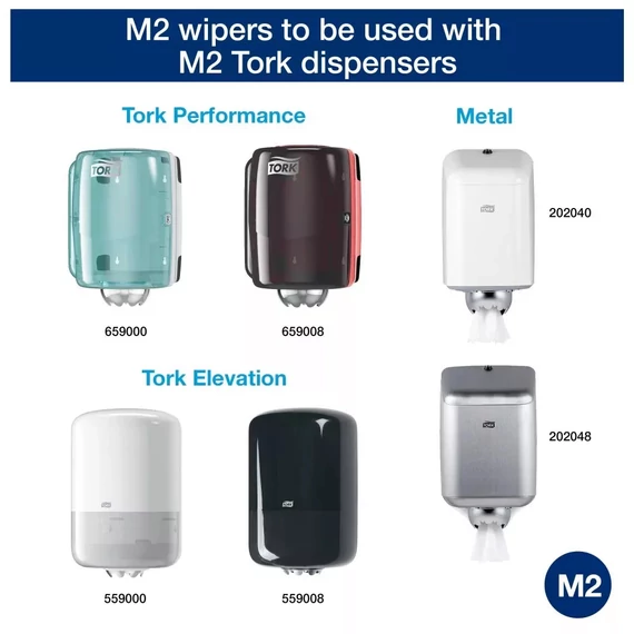 Tork belsőmagos törlőpapír 19cm átm. - 1 rétegű, hófehér, 275m (Karton - 6 tek)