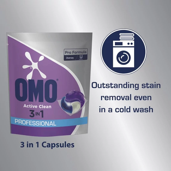 Omo Pro Formula Active Clean 3in1 Kapszula 80 db-os
