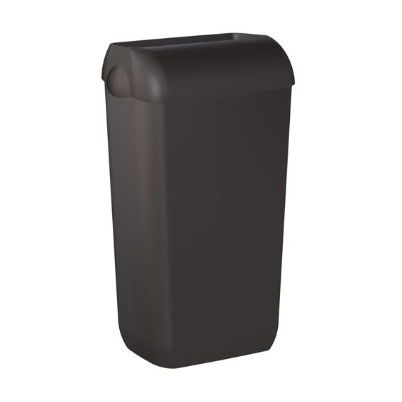 Mar Plast falra is szerelhető szemetes fedéllel 23 L fekete