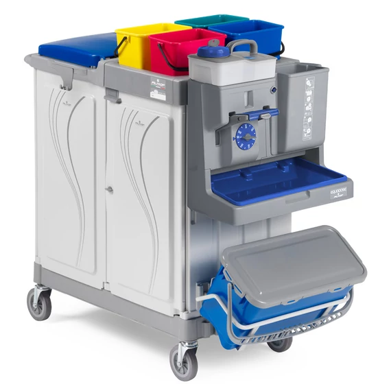 FILMOP Equodose adagolókészülék egy tartállyal, 6 literes, közvetlen MOP áztatáshoz