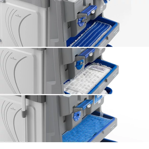 FILMOP Equodose adagolókészülék egy tartállyal, 6 literes, közvetlen MOP áztatáshoz