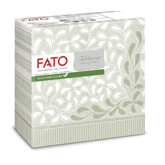 Fato Airlaid szalvéta 40x40cm Botanic Sage 50 lapos