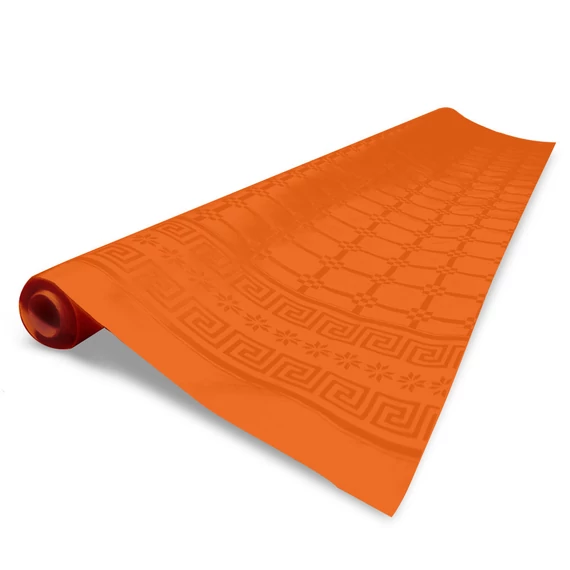 Fato Asztalterítő tekercs 1.2x7m damask narancs