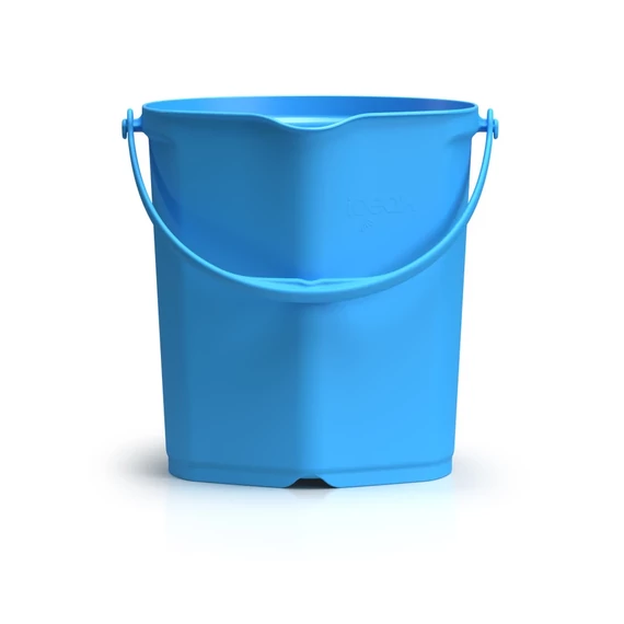 Igeax élelmiszeripari vödör 12L, skálázott, sárga