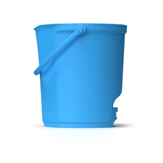 Igeax élelmiszeripari vödör 12L, skálázott, sárga